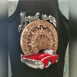 "BROWN PRIDE" tank t-shirt...